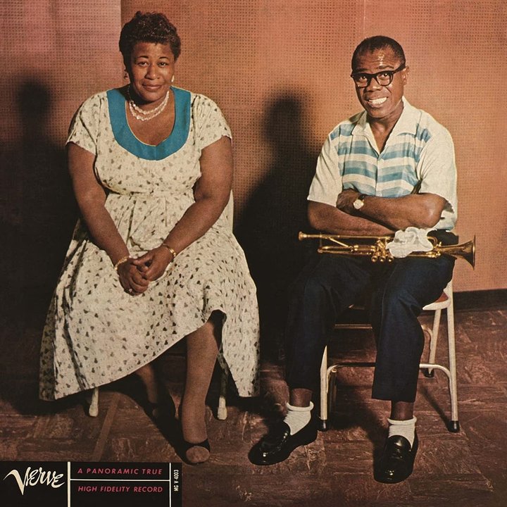 Louis Armstrong & Ella Fitzgerald Ella Fitzgerald Louis Armstrong - Ella & Louis LP  image