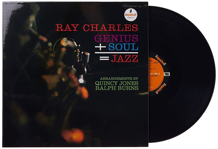 Ray Charles - Genius + Soul = Jazz Verve Acoustic Sounds Series LP image