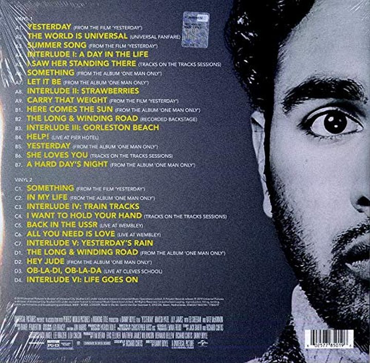 Himesh Patel - Yesterday Soundtrack LP image