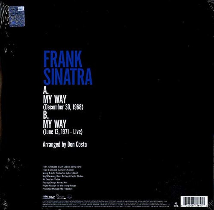 Frank Sinatra - My Way LP image