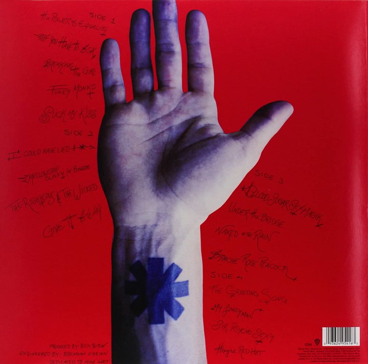 Red Hot Chili Peppers - Blood Sugar Sex Magik 2012 LP image